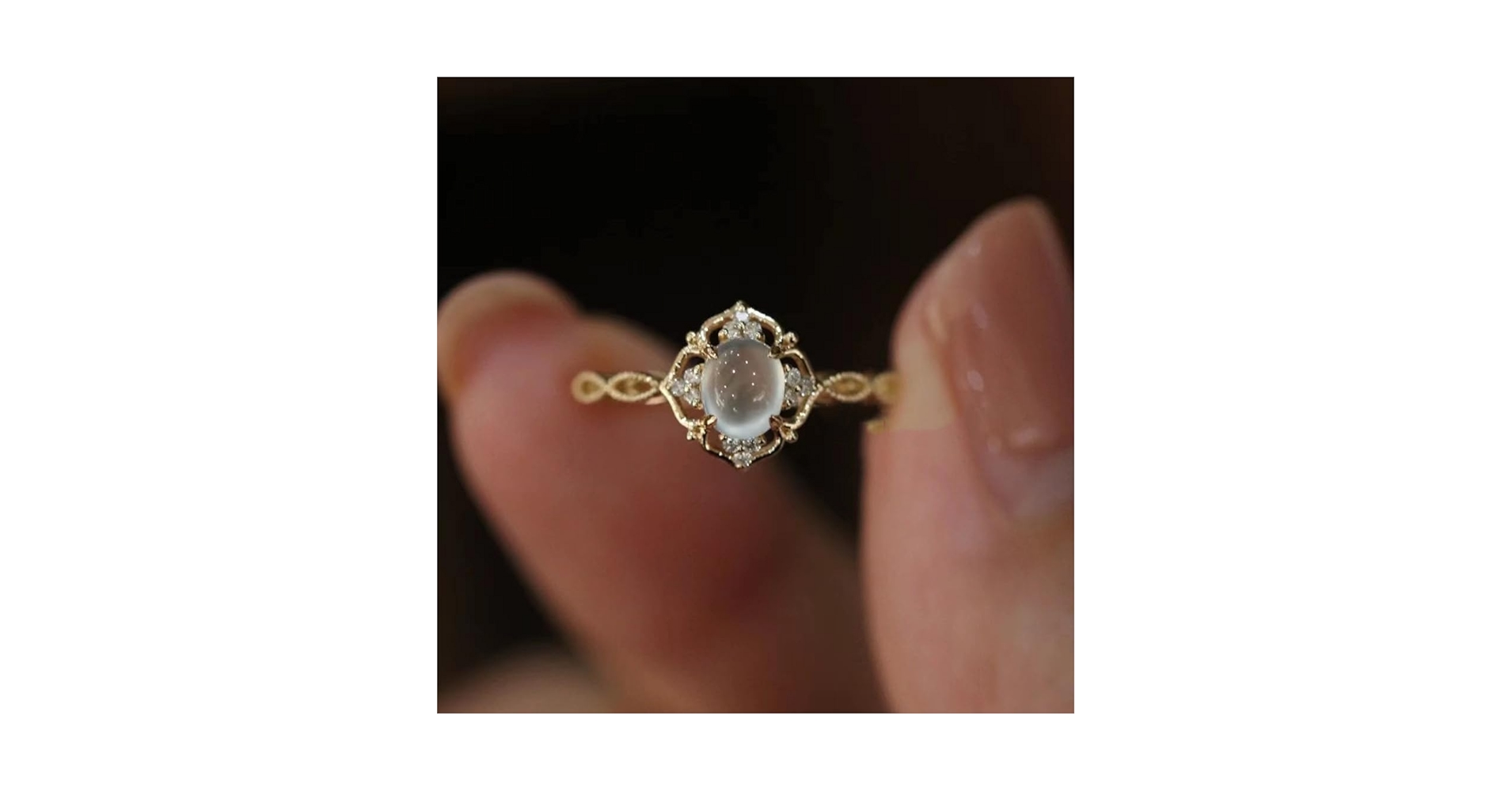 【SYKIA】2 Stone Mood Ring Gold SYKIA 指輪 リング 2 Stone Mood Ring/2ストーンムードリング